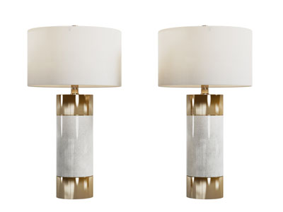 现代柱形灯柱台灯