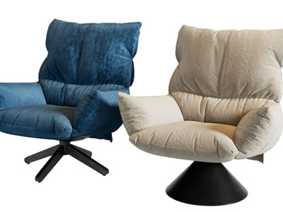 现代布艺休闲椅子