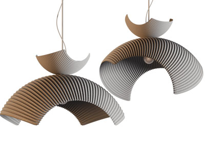 侘寂风双层吊灯