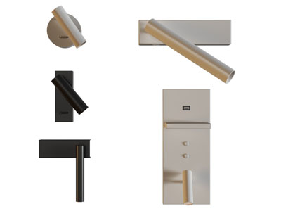 现代可转向壁灯