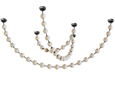 现代项链串珠吊灯