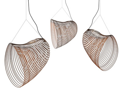 现代金属网灯罩吊灯