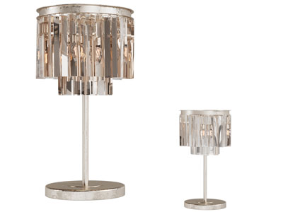 现代轻奢装饰水晶条的台灯