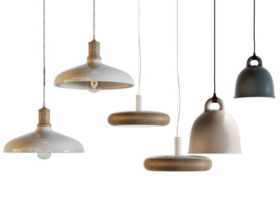 北欧金属灯罩吊灯