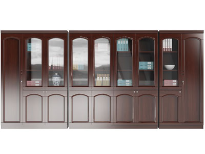 新中式实木书柜