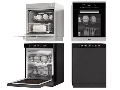 现代洗碗机3d模型 现代洗碗机