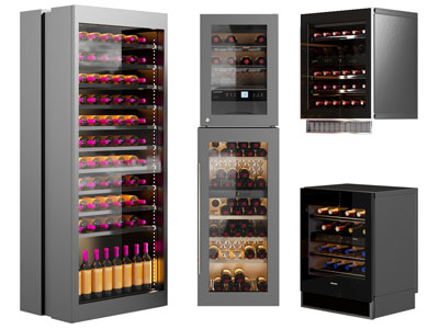 现代恒温电子酒柜、红酒柜
