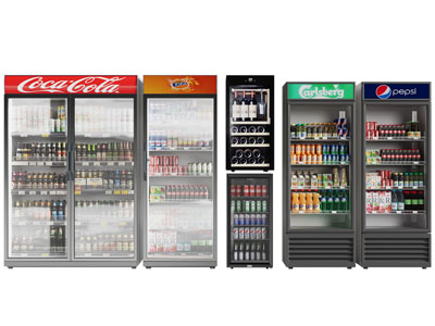 现代冷饮冷藏柜、冰柜、展柜3d模型 现代冷饮冷藏柜、冰柜、展柜