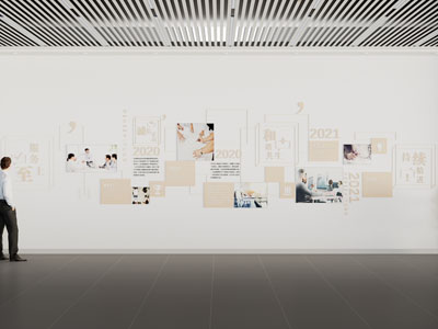 现代企业文化墙