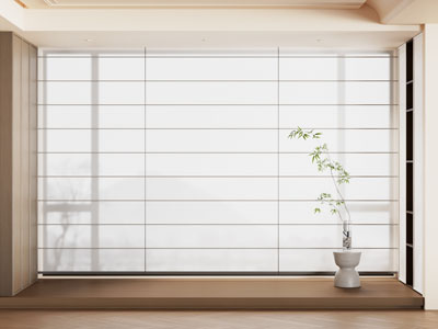 侘寂风阳台窗户