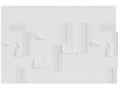 现代文化石背景墙3d模型 现代文化石背景墙