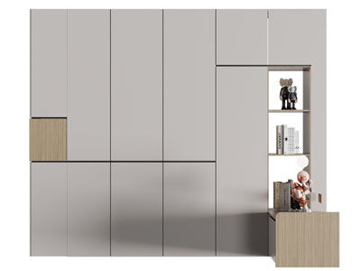 现代装饰衣柜3d模型 现代装饰衣柜