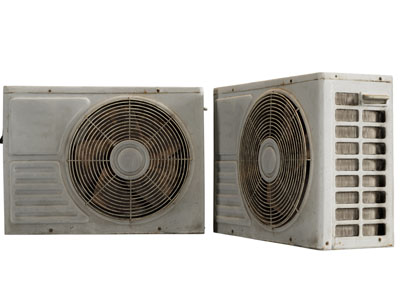 现代空调外机3d模型 现代空调外机