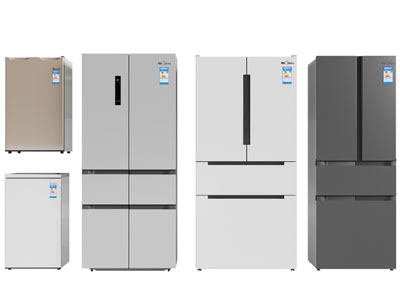 现代冰箱、冰柜3d模型 现代冰箱、冰柜