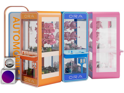 现代娃娃机游乐设备3d模型 现代娃娃机游乐设备