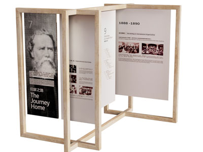 现代展厅展览、展架