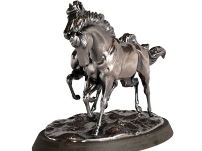 现代马雕塑雕刻摆件组合3d模型 现代马雕塑雕刻摆件组合