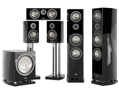 现代立式音响3d模型 现代立式音响