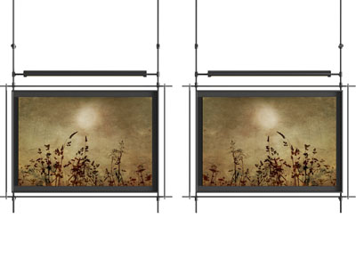 现代花草装饰挂画3d模型 现代花草装饰挂画