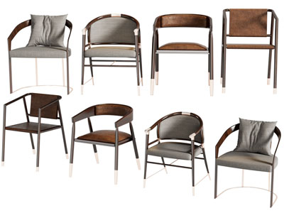 现代扶手椅子、休闲椅子