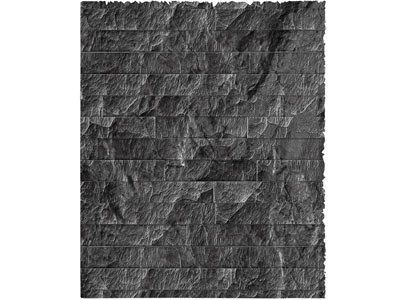 现代文化石背景墙3d模型 现代文化石背景墙