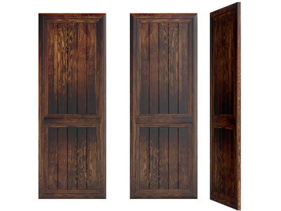 现代实木柜门、门板