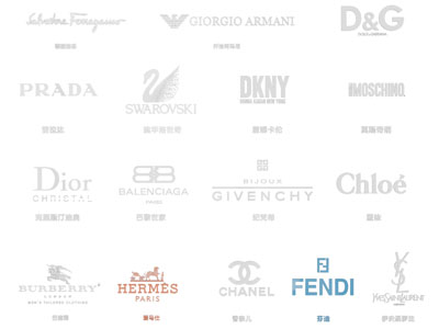 现代商品logo、店铺品牌标志标识3d模型 现代商品logo、店铺品牌标志标识