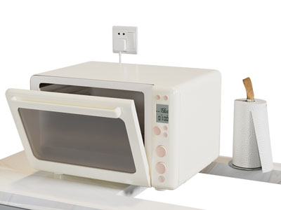 现代烤箱3d模型 现代烤箱