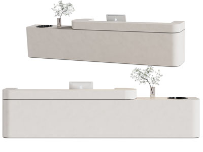 现代前台接待台