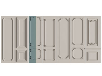 欧式雕花护墙板