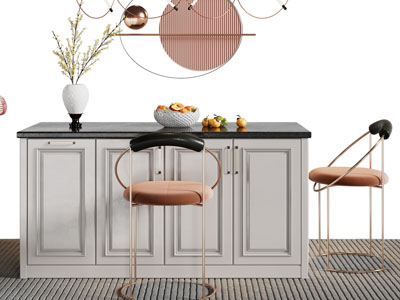 现代轻奢吧台吧椅