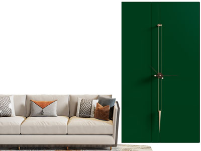 现代多人沙发、墙饰挂件