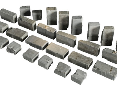 现代石墩、水泥柱子3d模型 现代石墩、水泥柱子