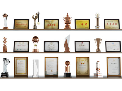 现代奖状、奖杯3d模型 现代奖状、奖杯