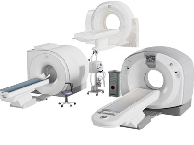 现代磁共振医疗检查仪器3d模型 现代磁共振医疗检查仪器