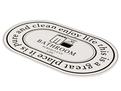 现代椭圆形地毯3d模型 现代椭圆形地毯