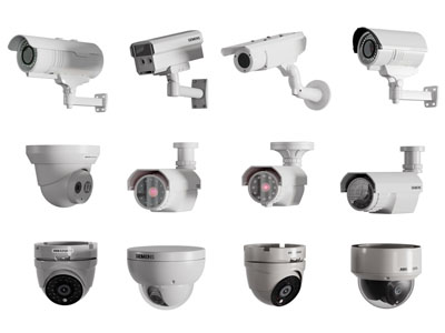 现代摄像头、监控器3d模型 现代摄像头、监控器