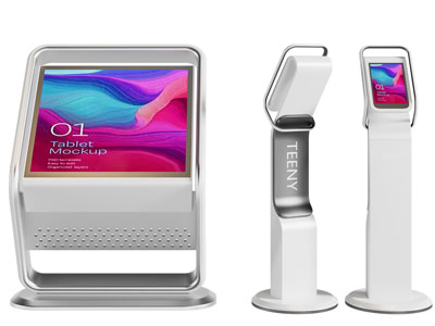 现代触摸一体机、查询机3d模型 现代触摸一体机、查询机