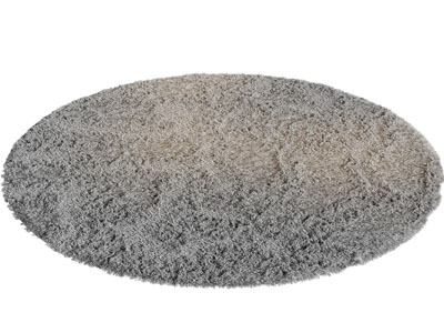 现代圆形毛绒地毯3d模型 现代圆形毛绒地毯