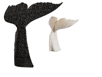 现代鱼尾雕塑雕刻3d模型 现代鱼尾雕塑雕刻