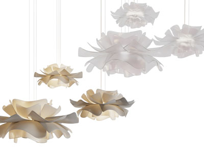 现代花朵吊灯