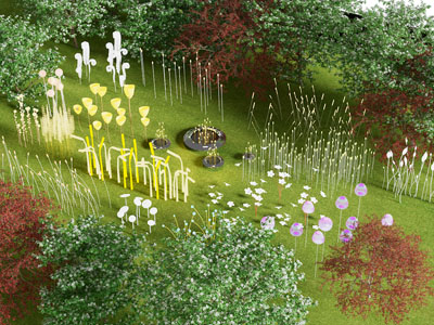 现代草坪装饰灯、草坪灯、景观地灯