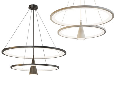 现代圆环吊灯