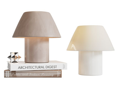 现代台灯3d模型 现代台灯