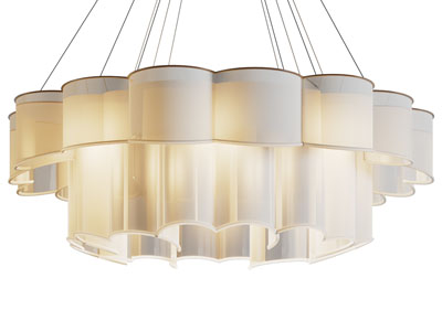 现代花朵造吊灯