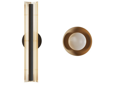 现代壁灯3d模型 现代壁灯