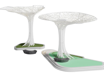 现代装饰柱子 城市雕塑小品 景观亭子 廊架