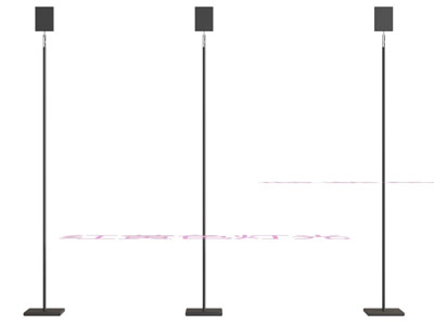 北欧日落红落地灯 氛围灯