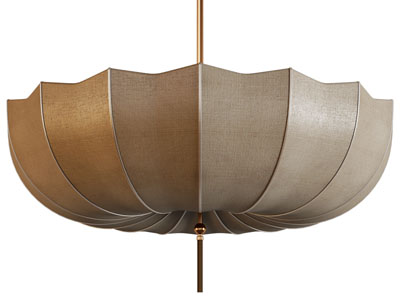 现代伞状吊灯3d模型 现代伞状吊灯