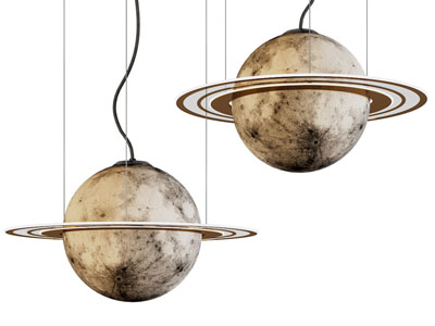 现代星球吊灯 月球灯